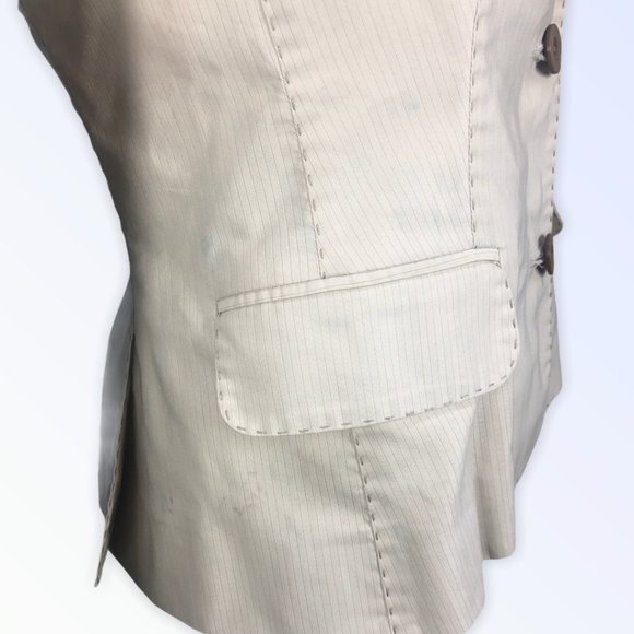 Pinstripe PHILOSOPHY Di Alberta Ferretti Blazer - Picture 11 of 16